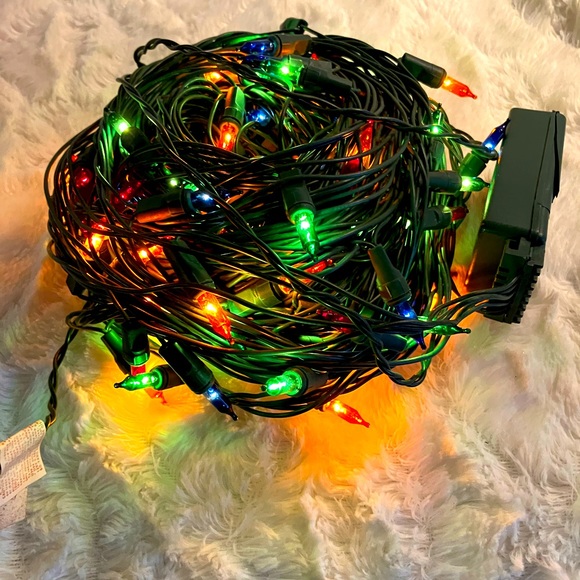 Holiday Christmas Tree Lights Blinking With Controls Poshmark